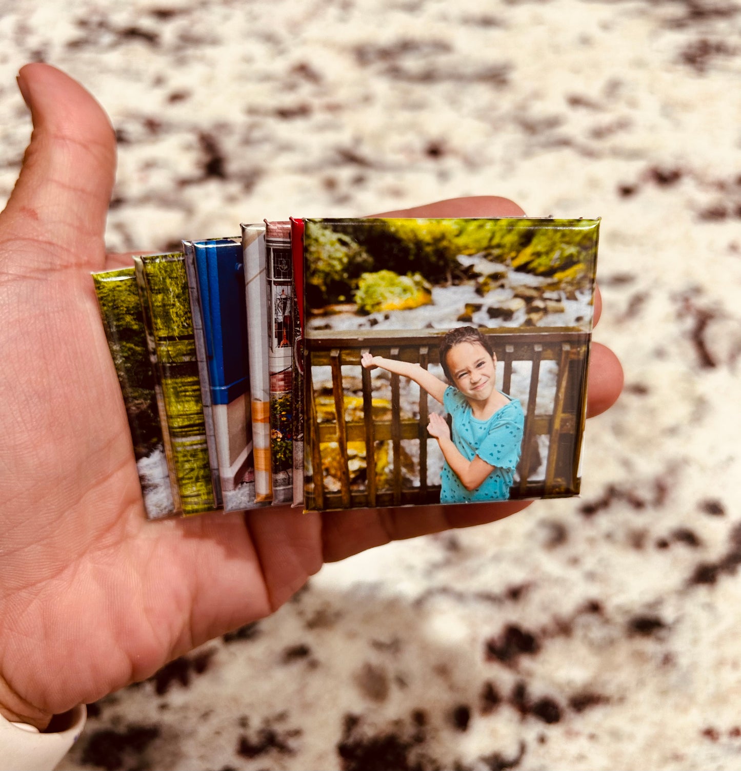 Custom Photo Magnets (Set of 6) or (Set of 12)